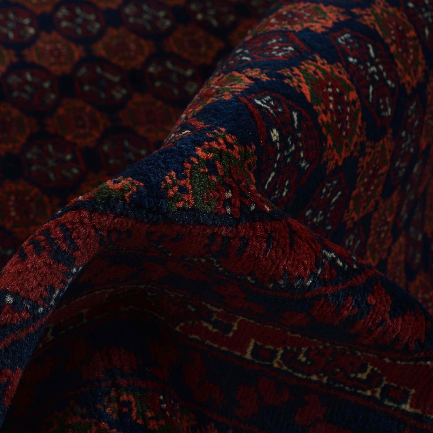 Oriental Handmade Khoja Roshnai Rug 6' 7" x 9' 7" ft / 200 x 293 cm - No. 9220