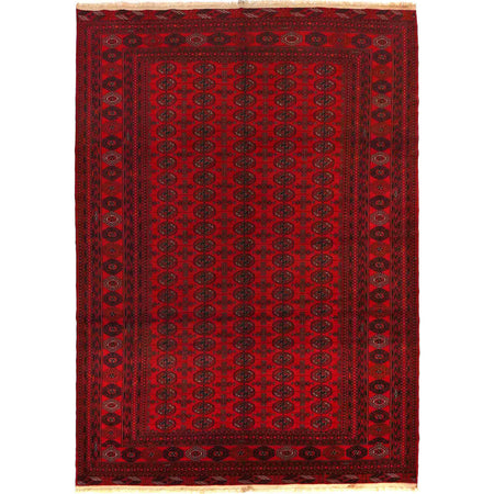 Oriental Bokhara Rug 7' 0" x 9' 5" ft / 213 x 288 cm - No. 9223