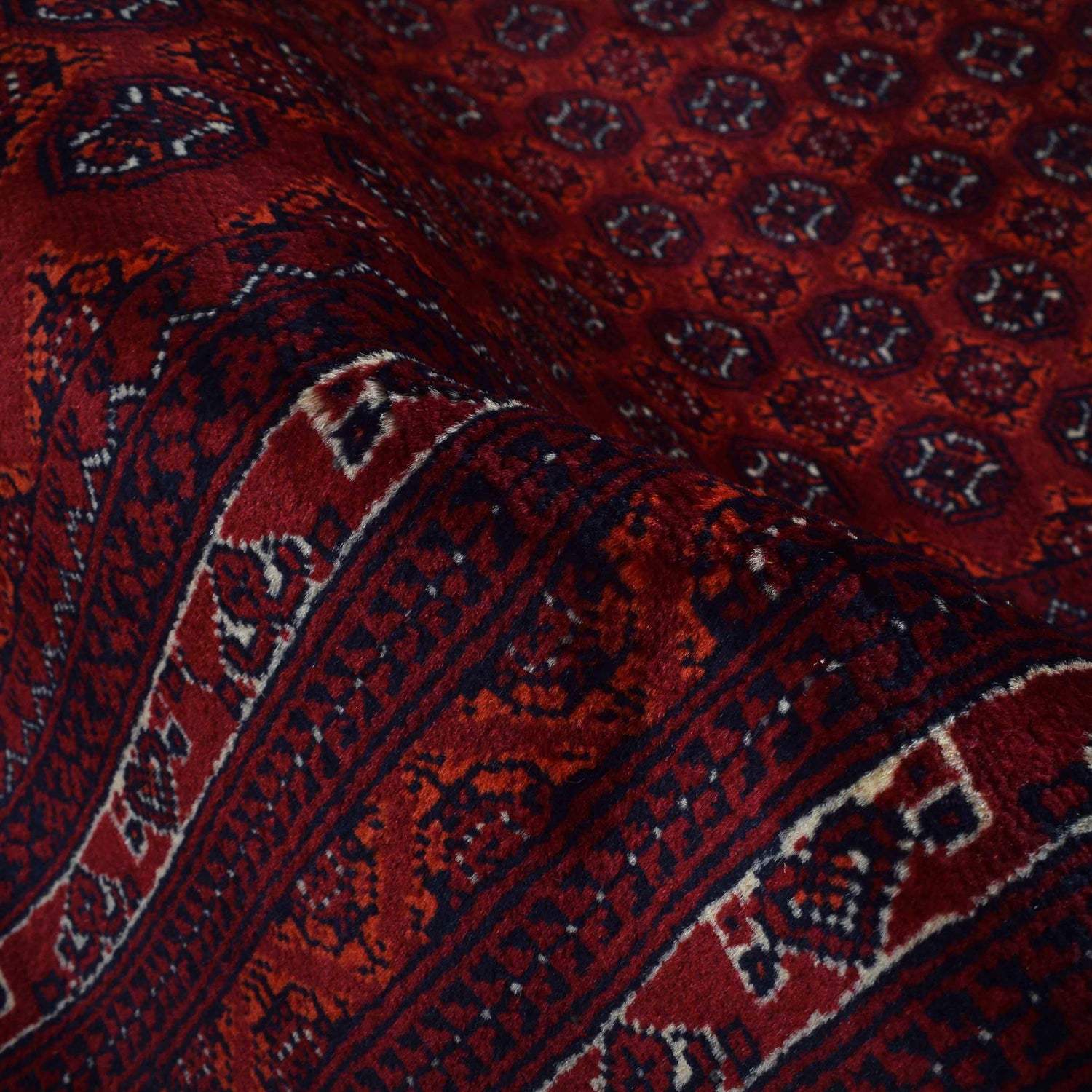 Oriental Handmade Khoja Roshnai Rug 6' 8" x 9' 5" ft / 203 x 287 cm - No. 9230