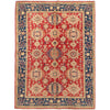 Hand Knotted Persian Design Heriz Rug 4' 9" x 6' 7" ft / 145 x 201 cm - No. 9475