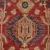 Hand Knotted Persian Design Heriz Rug 4' 9" x 6' 7" ft / 145 x 201 cm - No. 9475