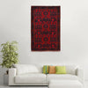 Handmade Prayer Rug 2' 11" x 4' 8" ft / 90 x 142 cm - B16049