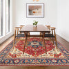 Hand Knotted Heriz Rug 7' 10" x 10' 0" ft / 240 x 306 cm - No. B17238