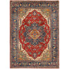 Handmade Persian Design Heriz Carpet 5' 7" x 7' 9" ft / 171 x 237 cm - No. B19900