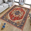 Hand Knotted Persian Design Heriz Rug 8' 1" x 9' 9" ft / 247 x 297 cm - No. B19906