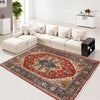 Hand Knotted Persian Heriz Area Rug 6' 8" x 9' 7" ft / 204 x 292 cm - No. B19913