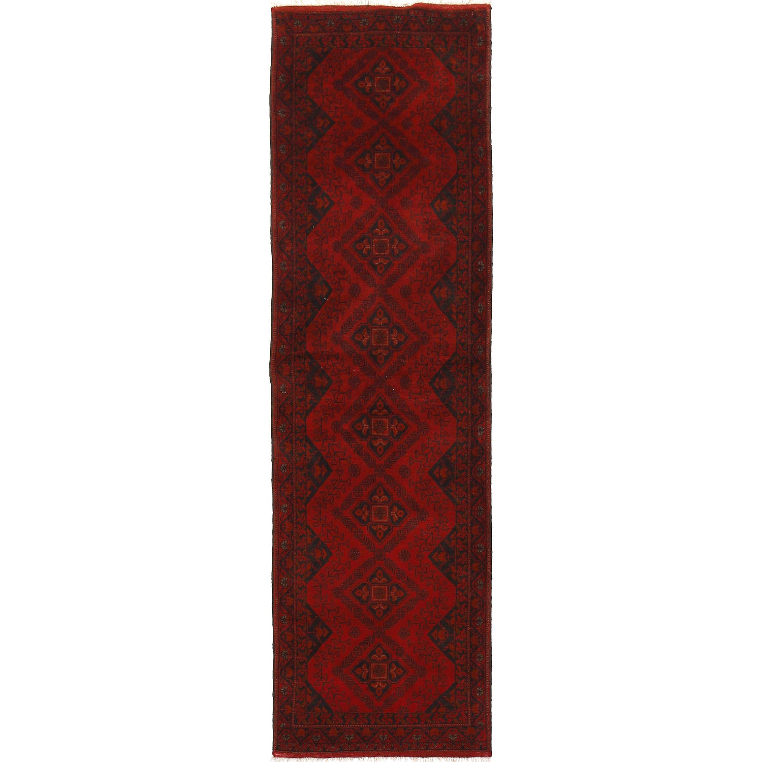 Oriental Khal Mohammadi Runner Rug 2' 8" x 9' 7" ft / 81 x 291 cm - No. B19919