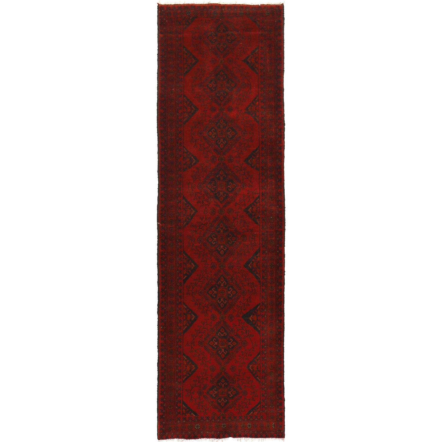 Oriental Khal Mohammadi Runner Rug 2' 8" x 9' 9" ft / 82 x 297 cm - No. B19925