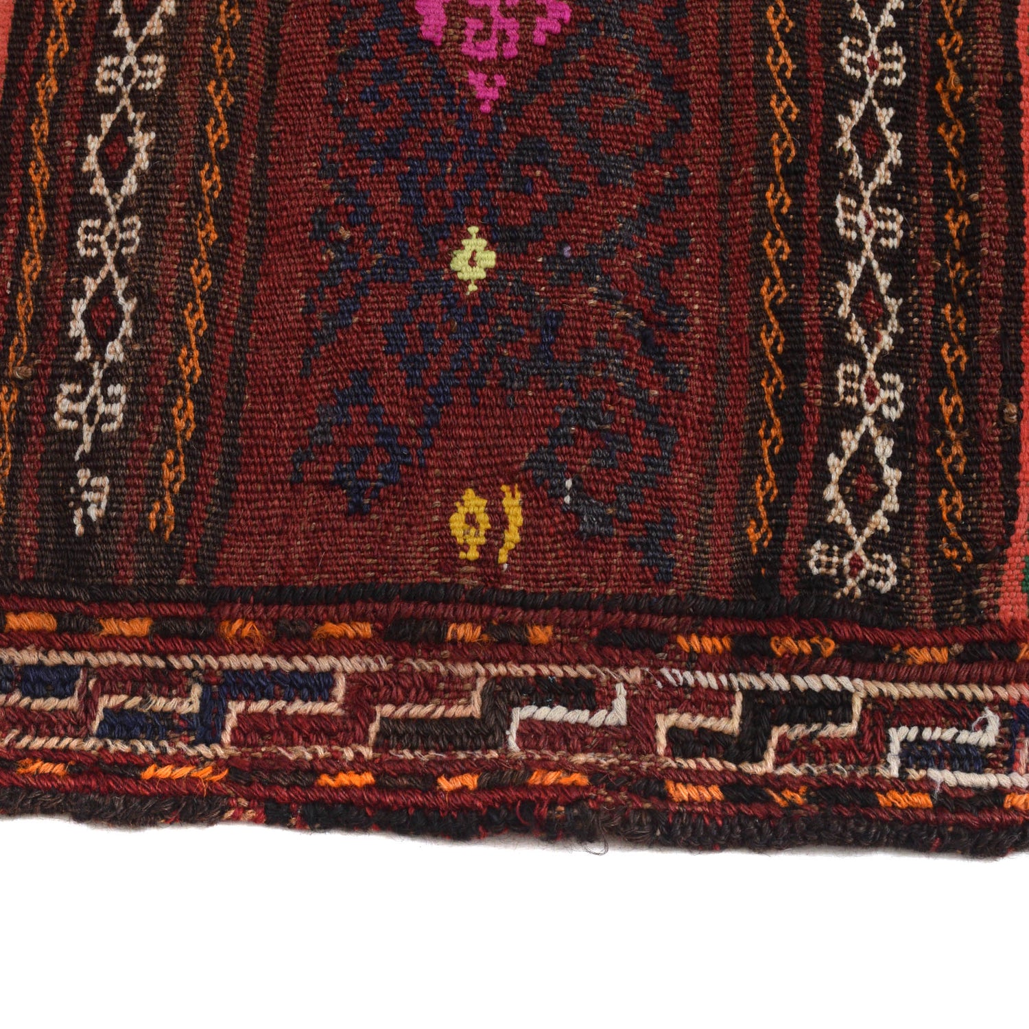 Afghan Laghari Kilim 4' 8" x 6' 2" ft / 142 x 187 cm - No. B20317