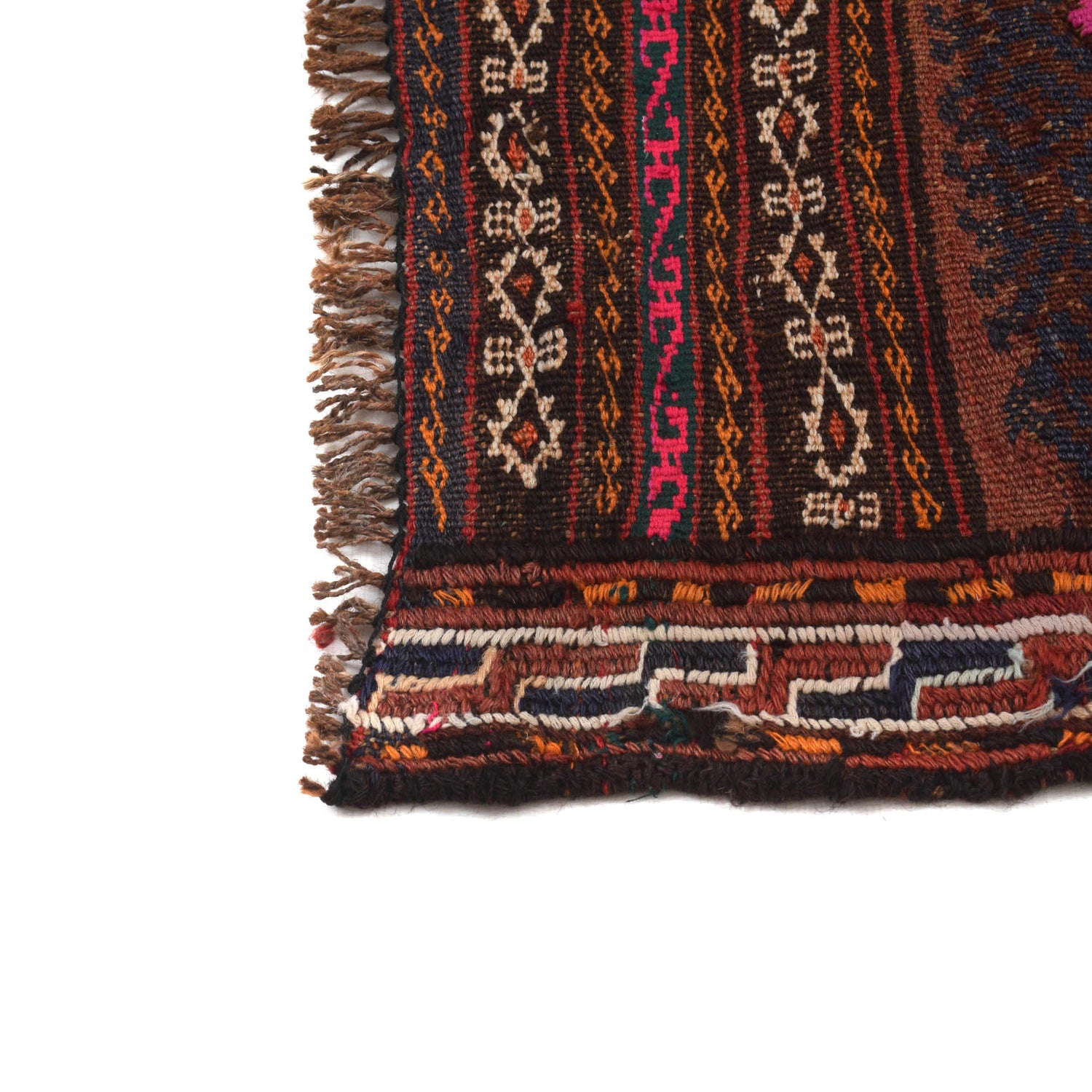 Afghan Laghari Kilim 4' 8" x 6' 2" ft / 142 x 187 cm - No. B20317