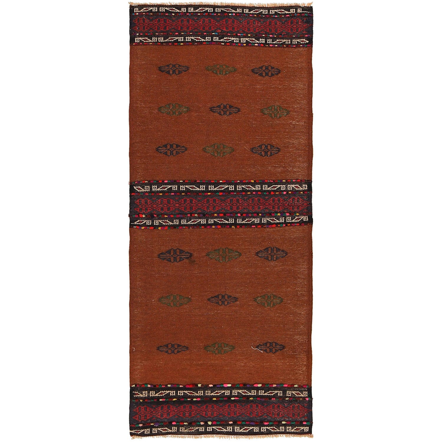 Flatweave Table Sheet Runner 2' 5" x 5' 11" ft / 74 x 181 cm - No. B21062