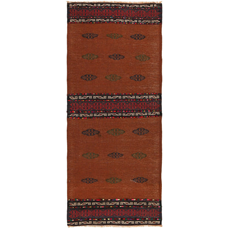 Flatweave Table Sheet Runner 2' 5" x 5' 11" ft / 74 x 181 cm - No. B21062