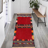 Hand Knotted Sufra Kilem Runner 2' 6" x 4' 10" ft / 77 x 146 cm - No. B21298