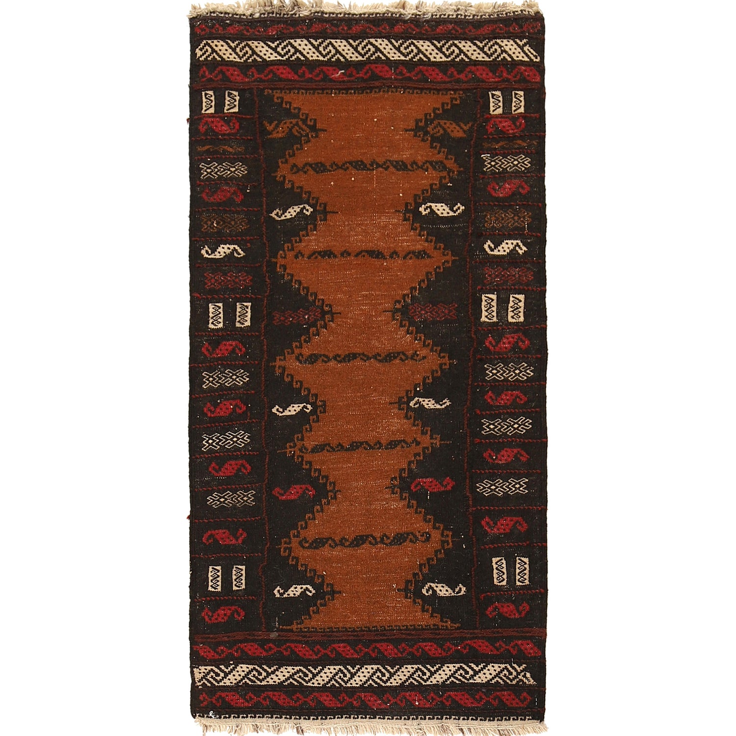 Flatweave Table Sheet Runner 2' 2" x 4' 5" ft / 67 x 134 cm - No. B21331