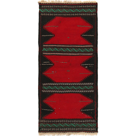 Flatweave Table Sheet Runner 2' 2" x 4' 8" ft / 65 x 143 cm - No. B21334