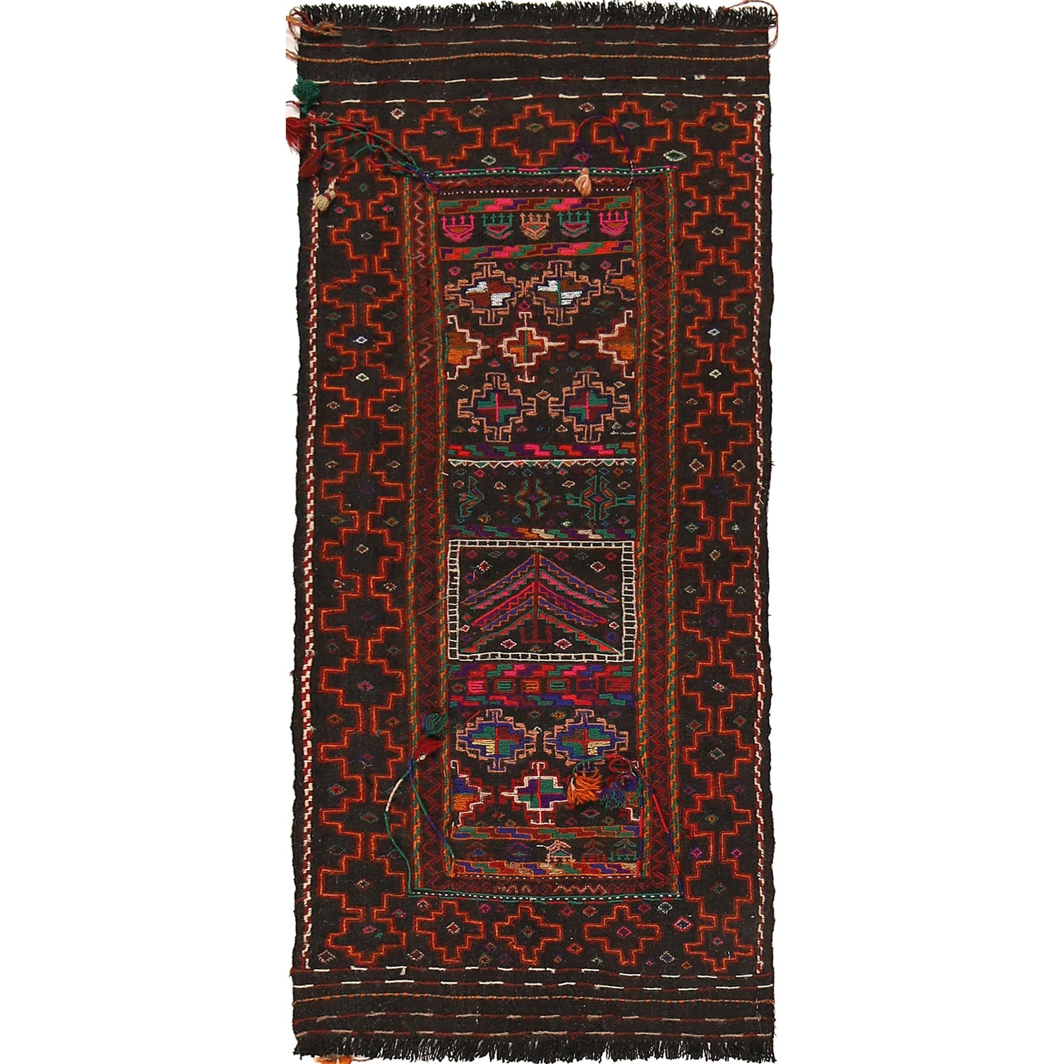 Flatweave Table Sheet Runner 2' 1" x 4' 8" ft / 64 x 141 cm - No. B21337