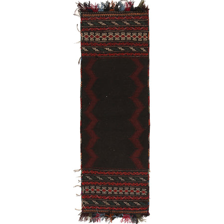 Hand Knotted Sufra Kilem Runner 1' 10" x 5' 7" ft / 55 x 169 cm - No. B21338