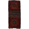 Hand Knotted Saddle Bag Area Rug 1' 2" x 2' 8" ft / 36 x 82 cm - No. B21390