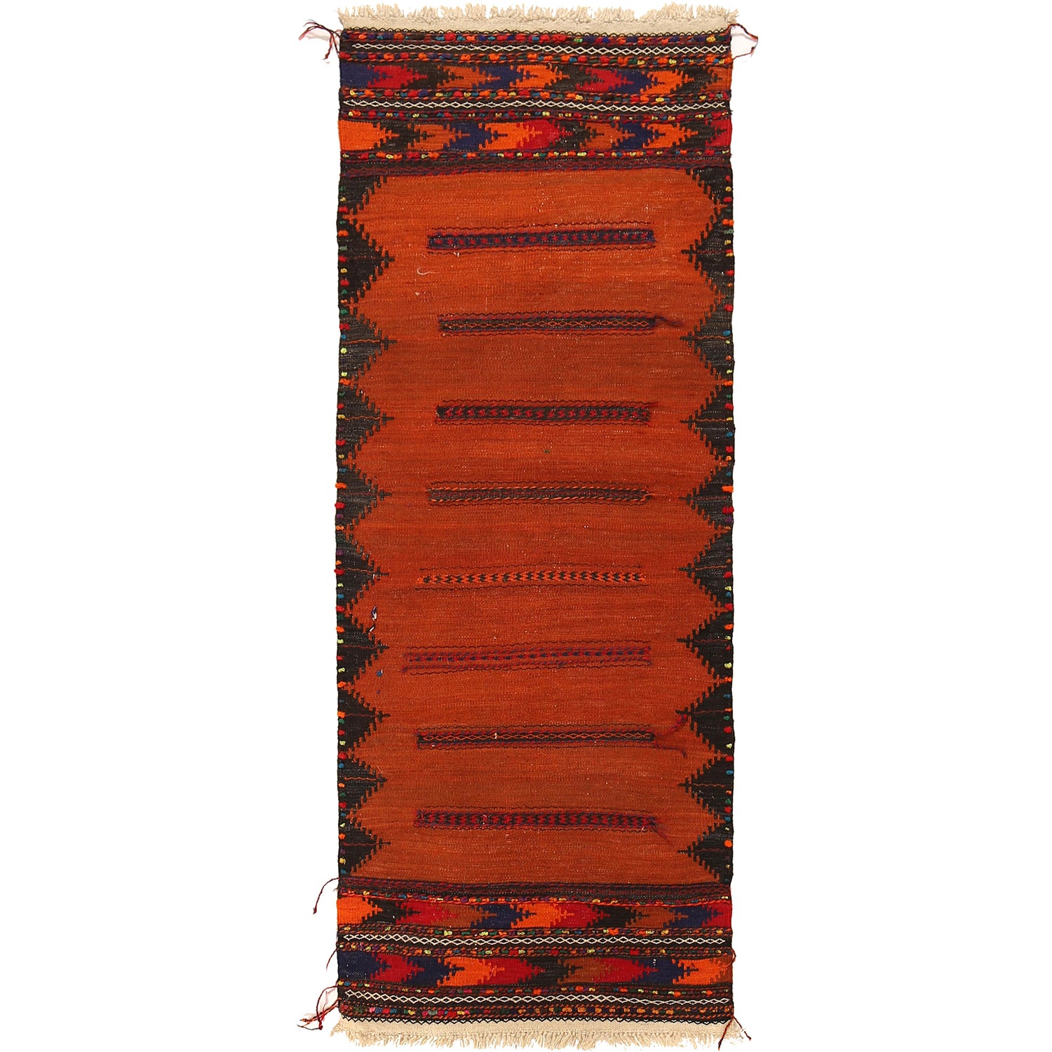 Handmade Table Sheet Kilim Runner 2' 2" x 5' 5" ft / 65 x 164 cm - No. B21403