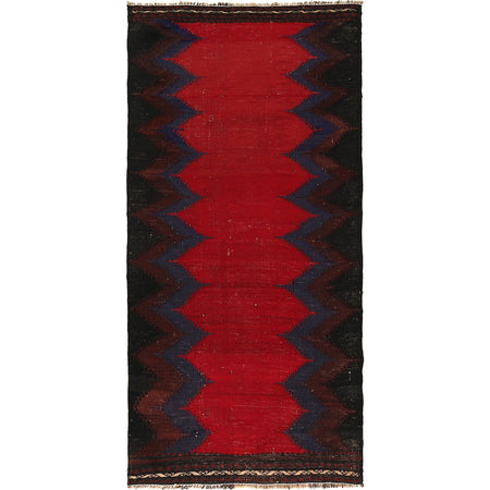 Hand Knotted Sufra Kilem Runner 2' 4" x 5' 1" ft / 70 x 154 cm - No. B21430