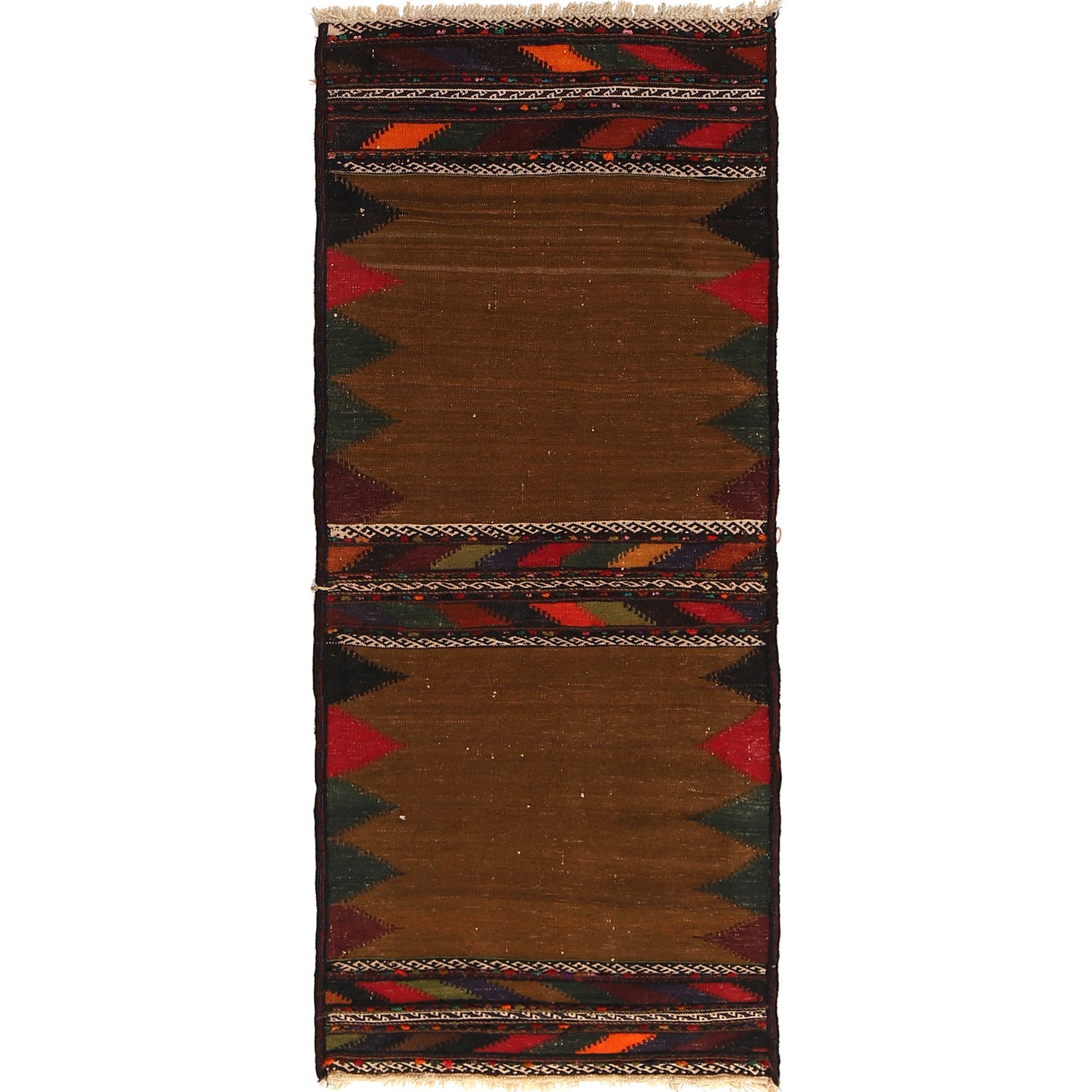 Handmade Table Sheet Kilim Runner 2' 1" x 4' 11" ft / 64 x 151 cm - No. B21438