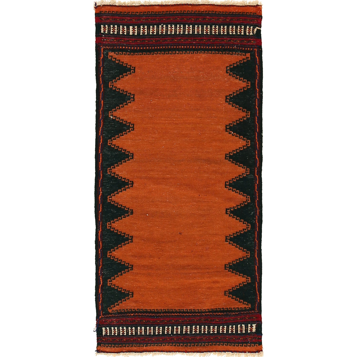 Flatweave Table Sheet Runner 2' 0" x 4' 4" ft / 62 x 133 cm - No. B21470