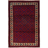 Hand Knotted Baluchi Rug 5' 7" x 8' 6" ft / 170 x 260 cm - No. B22895