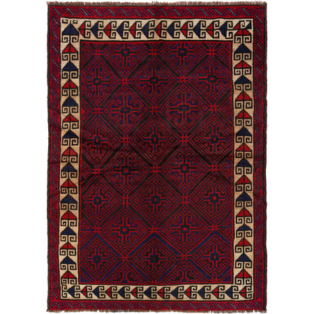 Traditional Baloch Rug 5' 6" x 8' 3" ft / 167 x 251 cm - No. B22897