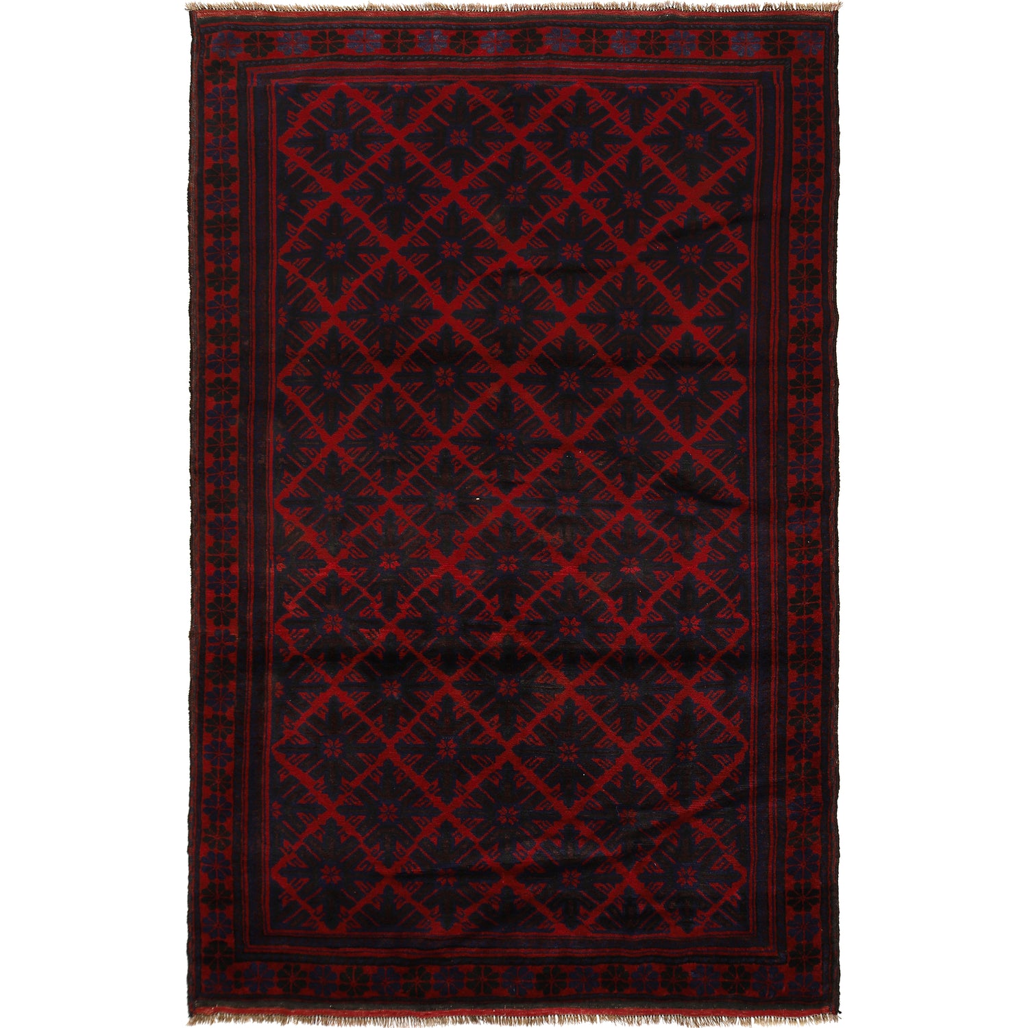 Handmade Baluchi Rug 5' 9" x 9' 0" ft / 175 x 275 cm - No. B22898