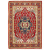 Red Color Kazak Rug 2' 9" x 3' 8" ft / 83 x 112 cm - No. B26362