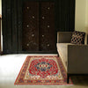 Red Color Kazak Rug 2' 9" x 3' 8" ft / 83 x 112 cm - No. B26362