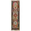 Handmade Vegetable Kilim Runner 2' 9" x 9' 9" ft / 83 x296 cm - No. B26677