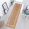 Handmade Vegetable Kilim Runner 2' 7" x 9' 10" ft / 80 x299 cm - No. B26683