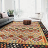 Handmade Turkish Design Wool Kilim 6' 9" x 9' 6" ft / 207 x 290 cm - No. B26763