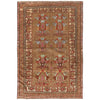 Hand Knotted Overdye Wool Rug 4' 0" x 6' 4" ft / 121 x 194 cm - No. B26769