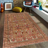 Hand Knotted Overdye Wool Rug 4' 0" x 6' 4" ft / 121 x 194 cm - No. B26769