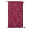 Purple Color Overdyed Kelim 1' 10" x 3' 1" ft / 55 x 93 cm - No. B29209