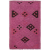 Purple Color Overdyed Kelim 2' 8" x 4' 2" ft / 82 x 128 cm - No. B29219