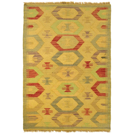 Overdyed Chobi Kilim 2' 6" x 4' 1" ft / 77 x 124 cm - No. B29221