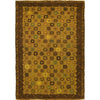 Hand Knotted Overdye Wool Rug 3' 3" x 4' 8" ft / 100 x 142 cm - No. B29248