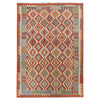 Hand Knotted Flatweave Kilim 6' 9" x 9' 9" ft / 206 x 298 cm - No. B29325