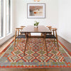 Hand Knotted Flatweave Kilim 6' 9" x 9' 9" ft / 206 x 298 cm - No. B29325