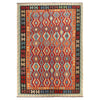 Hand Made Afghan Kilim 6' 7" x 9' 7" ft / 200 x 292 cm - No. B29327