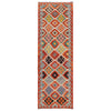 Handmade Vegetable Kilim Runner 2' 9" x 9' 8" ft / 85 x295 cm - No. B29340