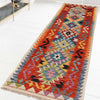 Hand Woven Wool Kelim Runner 2' 1" x 6' 10" ft / 64 x208 cm - No. B29350