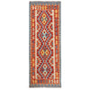 Hand Woven Wool Kelim Runner 2' 4" x 6' 8" ft / 72 x202 cm - No. B29363