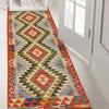 Handmade Turkish Design Wool Kilim Runner 2' 4" x 6' 6" ft / 70 x197 cm - No. B29368