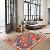 Hand Knotted Afghan Style Kilim 2' 10" x 4' 0" ft / 87 x 123 cm - No. B29376