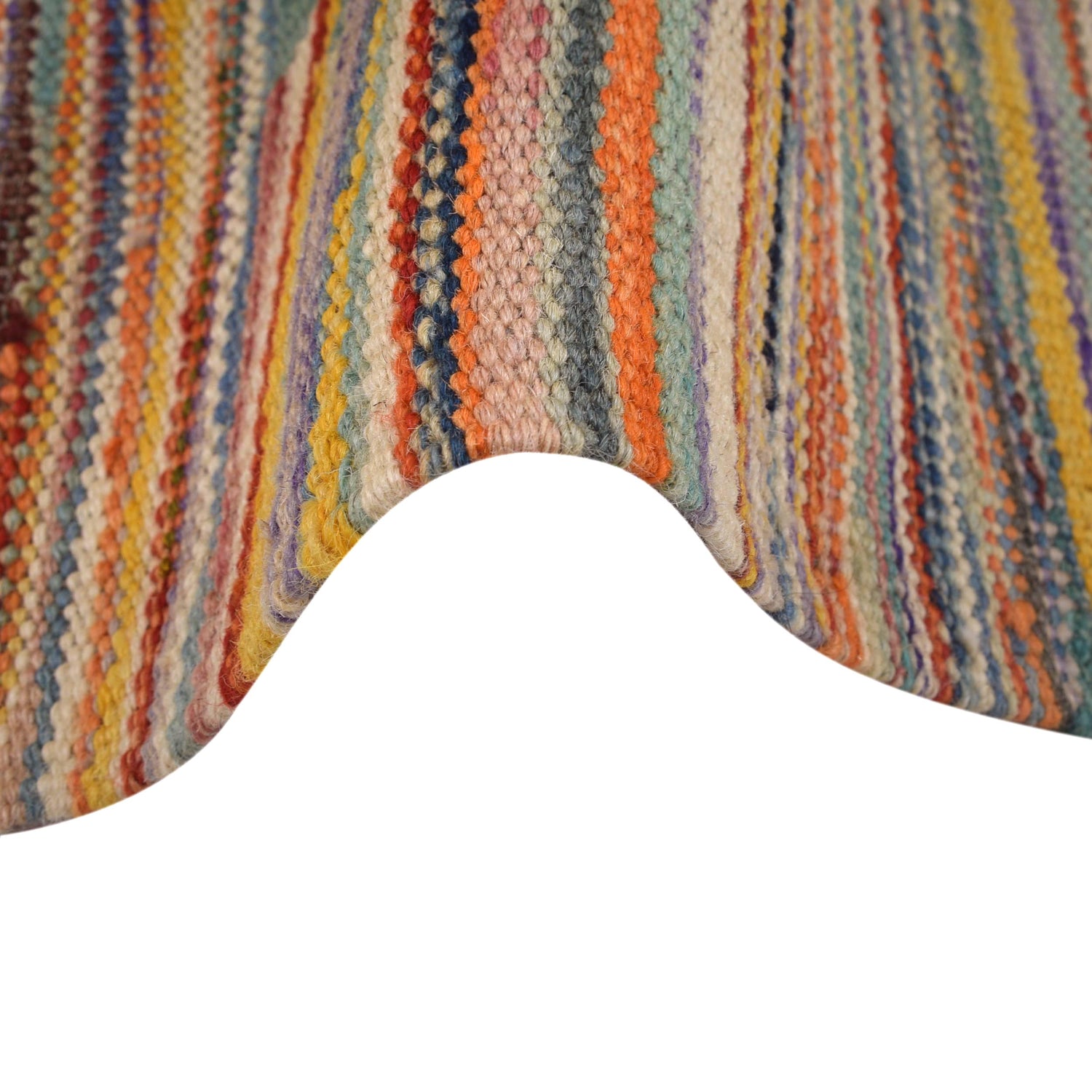 Hand Knotted Flatweave Kilim 3' 3" x 4' 9" ft / 100 x 146 cm - No. B29438