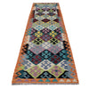 Handmade Vegetable Kelim Runner 2' 9" x 9' 8" ft / 83 x 295 cm - No. B29477